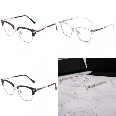 Luxury Chrome Cross Sunglasses for Men and Women