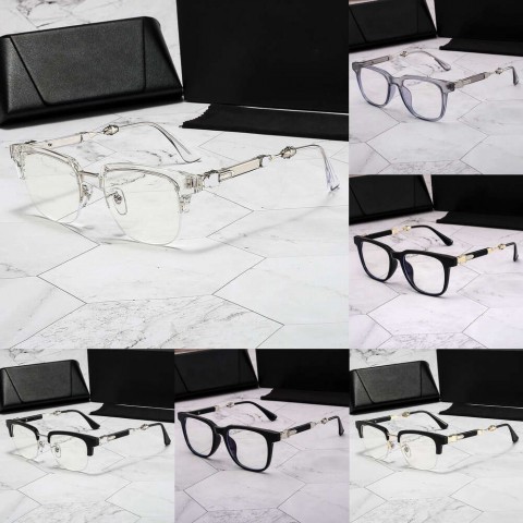 Luxury Chrome Cross Sunglasses for Men and Women