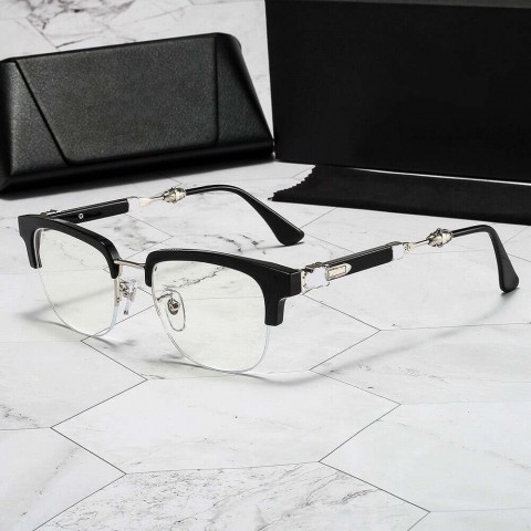 Luxury Chrome Cross Sunglasses for Men and Women