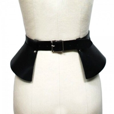 Sexy Boho Leather Belt for Women with Tassels and Metal Buckle