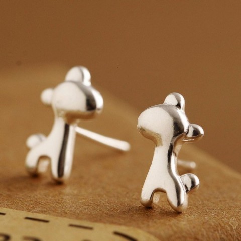 Cartoon Deer Ear Earrings - Glossy Gift for Her