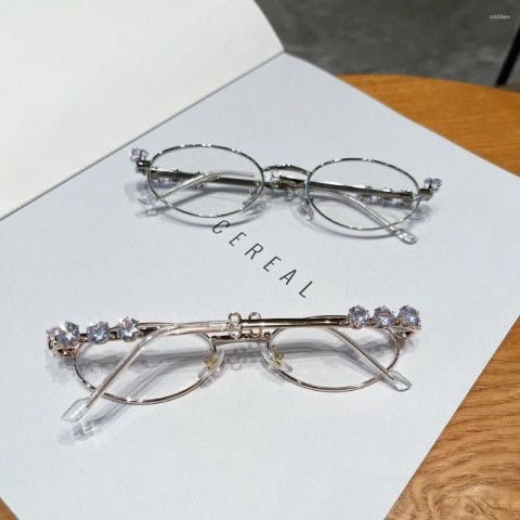 Sunglasses Bling Rhinestone Unisex Metal Frames