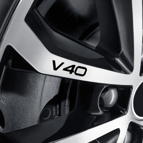 Car Wheel Rim Vinyl Stickers for Volvo XC90 XC60 T6 S60 XC40 V40 V60 V50 S40 V90
