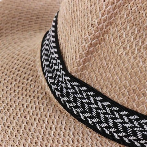 Berets Fisherman Style Dad Hat - Fashionable Straw Sun Hat for Men