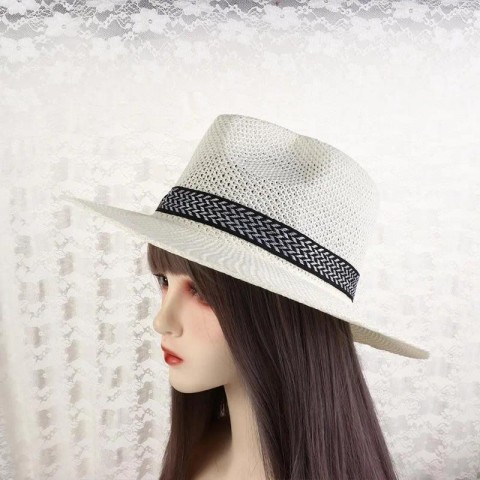 Berets Fisherman Style Dad Hat - Fashionable Straw Sun Hat for Men