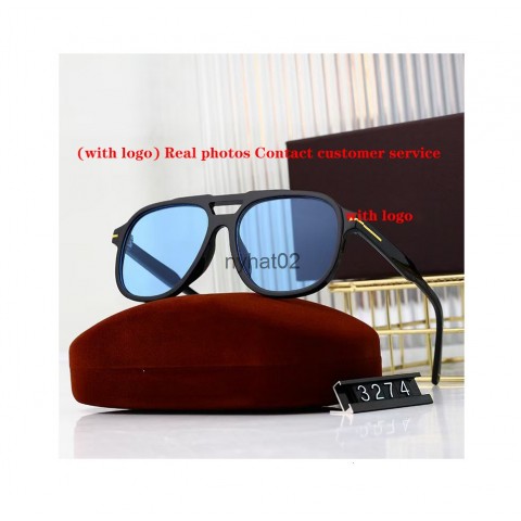 Luxury Designer Ford Polarized Sport Sunglasses - Black & Orange for Men & Women