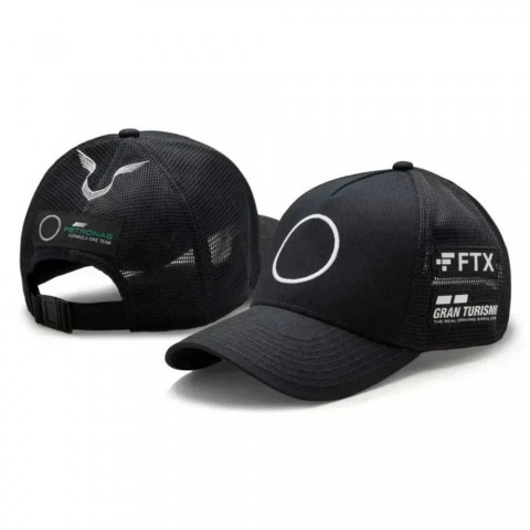 High Quality Moto GP F1 Racing Team Baseball Cap for Boys - Adjustable Snapback with Embroidered Design W241019