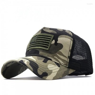 Camouflage Ball Cap for Men Women Unisex Cotton Snapback with Adjustable Strap
