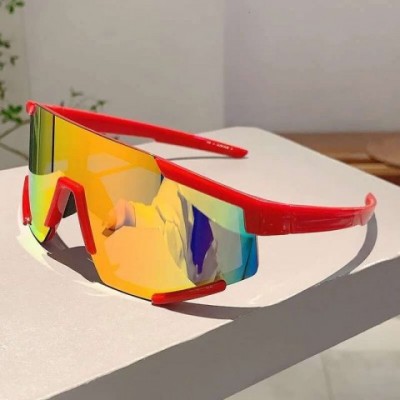 Oversized Designer Sun Glasses for Men and Women, Anti-UV Protection, PC Frame, Gradient Lenses