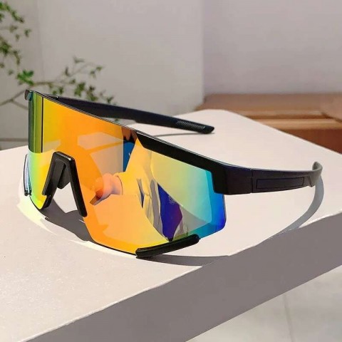 Oversized Designer Sun Glasses for Men and Women, Anti-UV Protection, PC Frame, Gradient Lenses