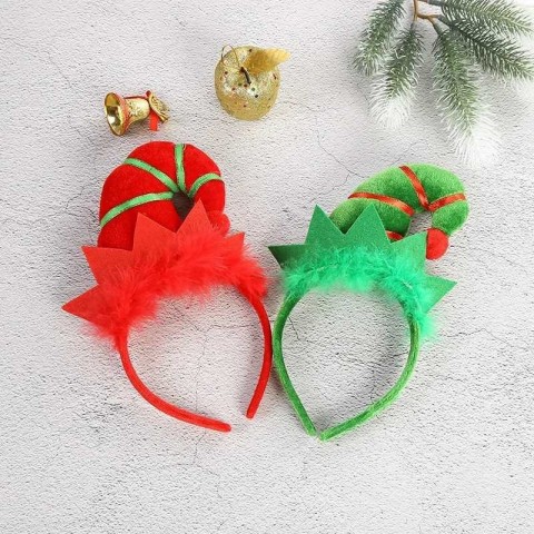 Creative Christmas Elf Headbands for Festive Holiday Parties