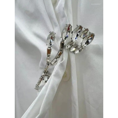 Women's Luxury 2024 European Style Blouses R1142