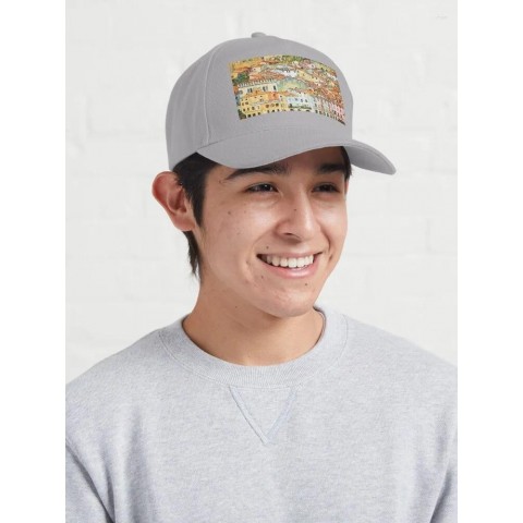Gustav Klimt Inspired Ball Cap - Unisex Fashion Summer Sun Hat