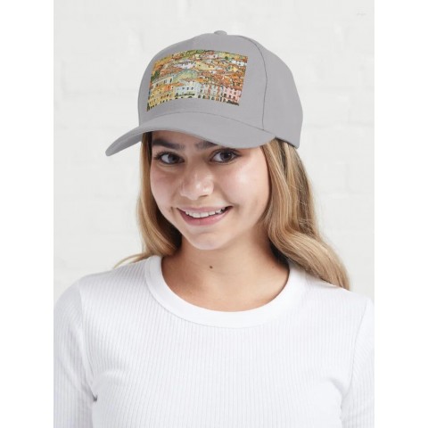 Gustav Klimt Inspired Ball Cap - Unisex Fashion Summer Sun Hat