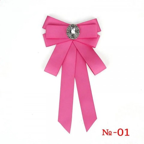 Elegant Lavender Letter Printed Bamboo Fiber Bow Tie for Men Business Accessory 13213