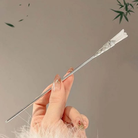 Retro Charm Wedding Tassel Hair Clip for Women
