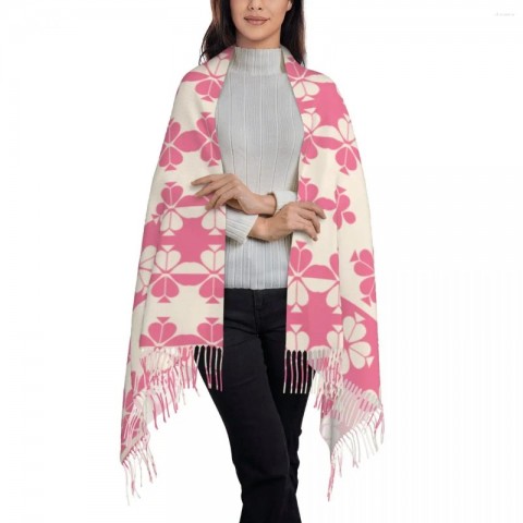 K-Kates Winter Multifunction Scarf - Geometric Printing Shawl for Unisex Fashion