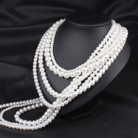Luxury Personalized Antique Silver Plated Chunky Pink Pendant Necklace for Men