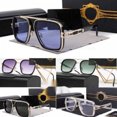 Luxury Brand Square Sunglasses with UV400 Protection for Men and Women