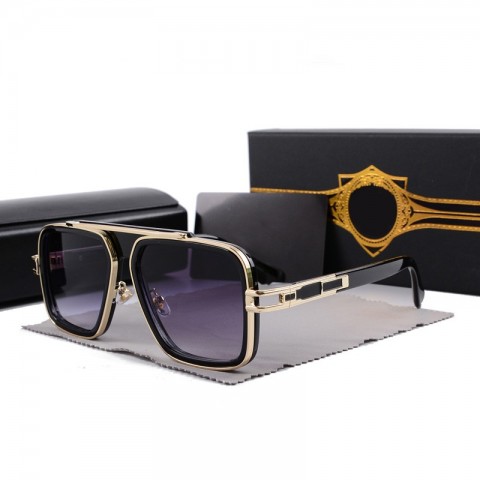 Luxury Brand Square Sunglasses with UV400 Protection for Men and Women
