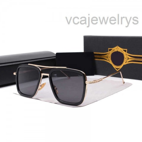 Luxury Brand Square Sunglasses with UV400 Protection for Men and Women