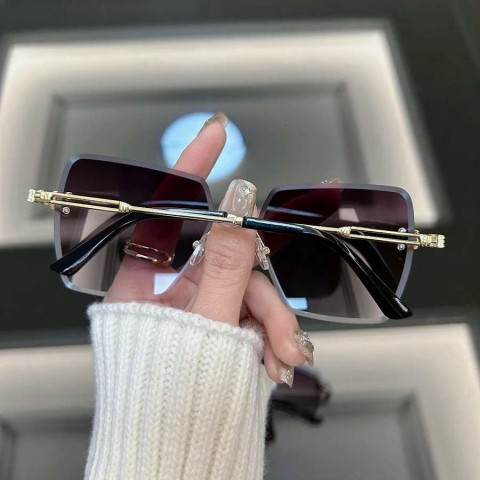 Brand Retro Square Sunglasses for Men and Women, UV380 Protection, Mixed Colors
