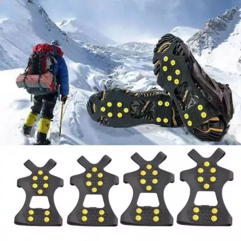 Thermo Plastic Elastomer Climbing Shoes Spikes for Anti-Skid Snow and Ice Protection