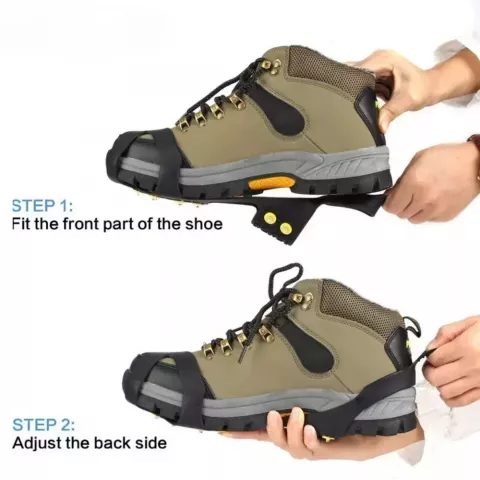 Thermo Plastic Elastomer Climbing Shoes Spikes for Anti-Skid Snow and Ice Protection