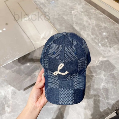 Designer Adjustable Checkered Ball Cap for Unisex Summer Protection
