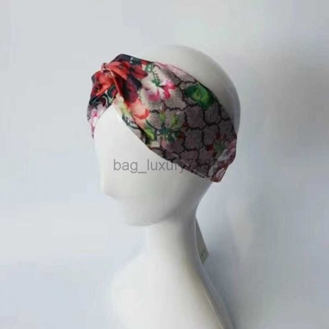 Luxury Flower Letter Headbands for Women - Comfortable Elastic Headwear