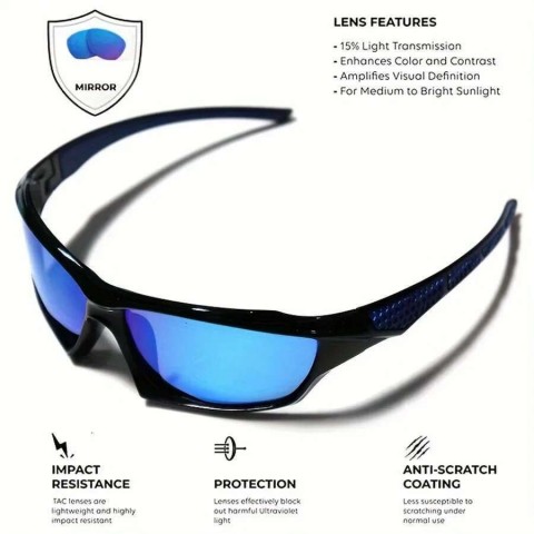 Fashion Polarized UV400 Sunglasses - Round Frame Metal, Purple Lenses, Men Women