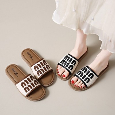 Vintage Fashionable Women's Slip-On Sandals