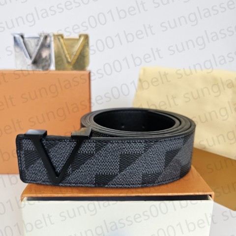 Luxury Genuine Leather Belt for Men and Women with Gold Buckle and Gift Box