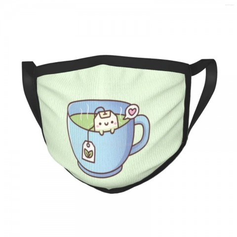 Cute Kawaii Beret Hat - Unisex Green Tea Design for Spring & Fall