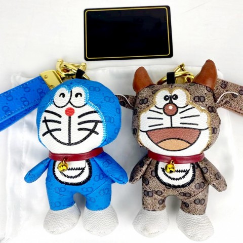 Luxury Cartoon Letter Keychain for Unisex - Personalized Fashion Accessory
