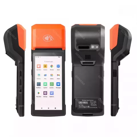 G-Android Handheld POS Terminal with Thermal Printer & NFC Reader