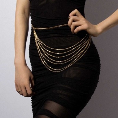 Bohemian Gold Belly Chain Belt for Women - Trendy Summer Beach Accessory