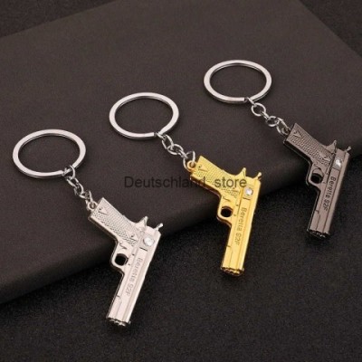 Desert Eagle Metal Keychain Lanyard for Men - Classic Car Keychain Gift