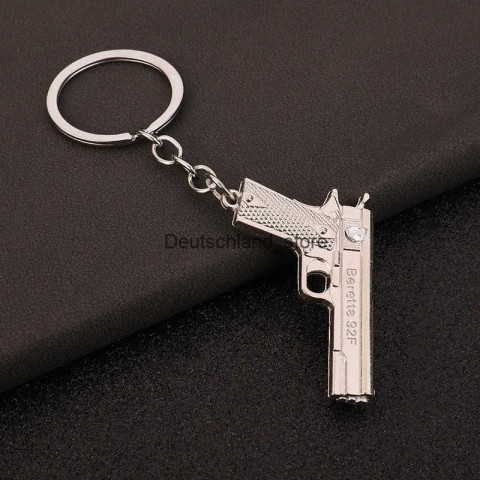 Desert Eagle Metal Keychain Lanyard for Men - Classic Car Keychain Gift