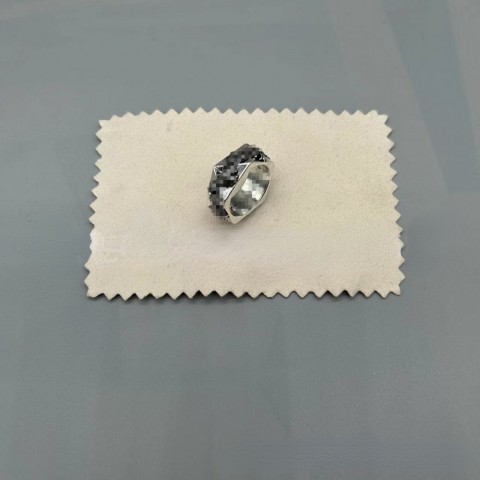 Chrome Skeleton Band Rings for Unisex - High Quality Fashionable Trendy Punk Hip Hop Jewelry
