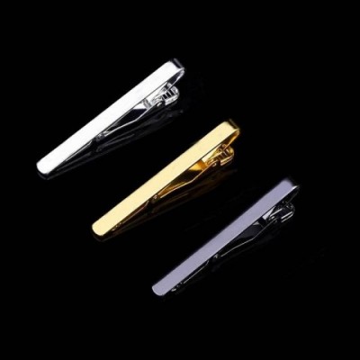 Simple Men's Brass Chinese Style Tie Clip - Perfect Wedding Gift