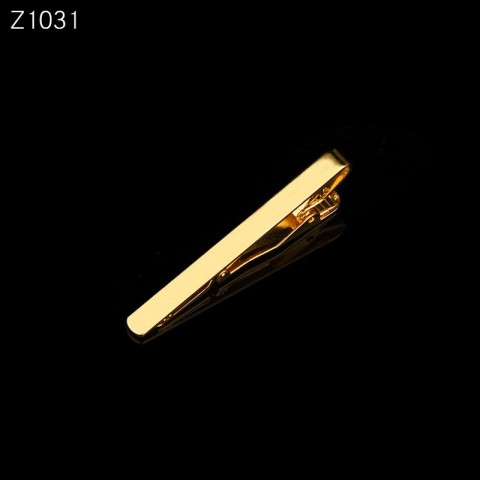 Simple Men's Brass Chinese Style Tie Clip - Perfect Wedding Gift
