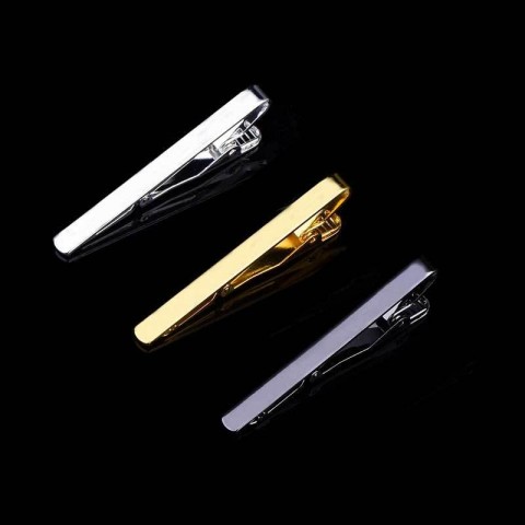 Simple Men's Brass Chinese Style Tie Clip - Perfect Wedding Gift
