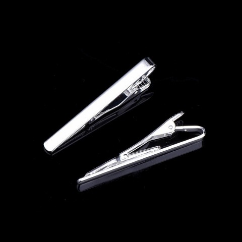 Simple Men's Brass Chinese Style Tie Clip - Perfect Wedding Gift