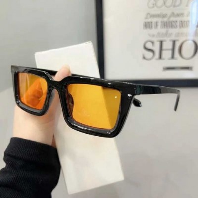 Luxury Y2K Square UV400 Women Sunglasses Designer Brand Stylish Fashion Shades