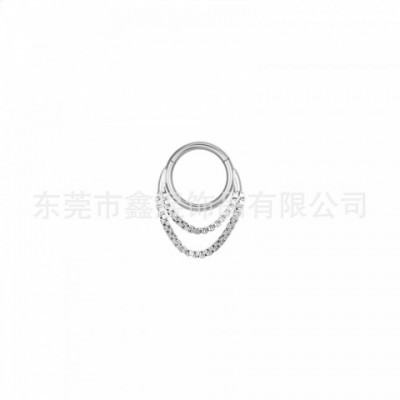 Xin Yu Minimalist Punk Style Universal Titanium Nose Ring