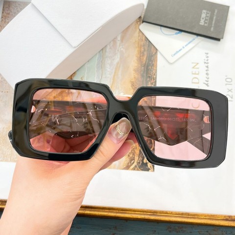 2022 Designer Classic Square Sunglasses - Unisex Black UV400 Protection