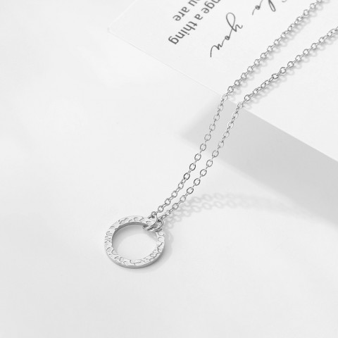 e-Manco Women's Stainless Steel Dainty Choker Necklace Y200323