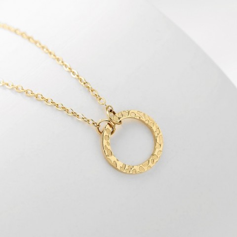 e-Manco Women's Stainless Steel Dainty Choker Necklace Y200323