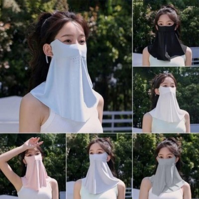 Pashmina Ice Silk Scarf for Women - Thin Breathable Sun Protection